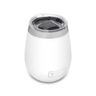 Rambler 10 oz Wine Tumbler MS White