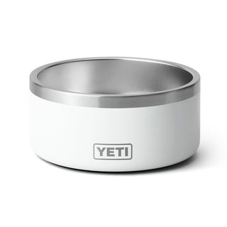 Boomer 4 Dog Bowl White