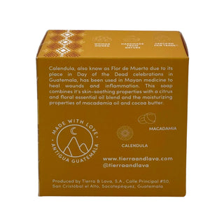 Calendula, Geranium, and Macadamia Soap 125gm/4.5oz