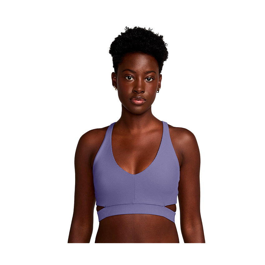 W NK ZENVY RIB BRA MUJER HF5378-527 – Basalto