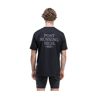 POST RUNNING HIGH T-SHIRT BLACK