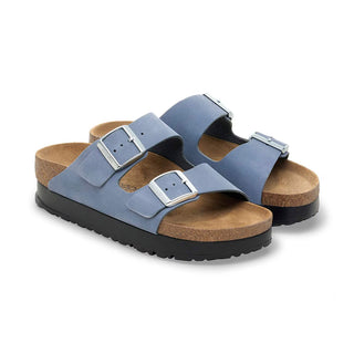 Arizona Flex Platform – Nubuck Leather – Stone Blue 1030588