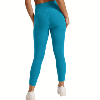 SPACEDYE OUT OF POCKET HIGH WAISTED CAPRI LEGGING