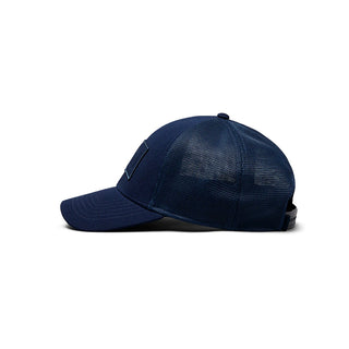 Core Patch Trucker Hat Navy on Navy