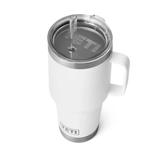 Rambler 35 oz Straw Mug White