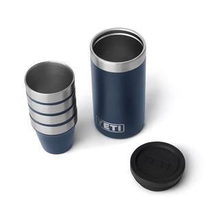 YETI Shot Glasses & Case Navy