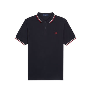 TWIN TIPPED FRED PERRY SHIRT
