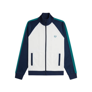 CONTRAST SLEEVE TRACK JACKET