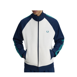 CONTRAST SLEEVE TRACK JACKET