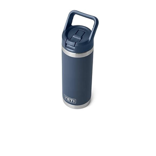 Rambler 18 oz C Straw Bottle Navy