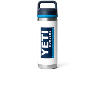 Rambler 18 oz Bt C Chug White/Blue