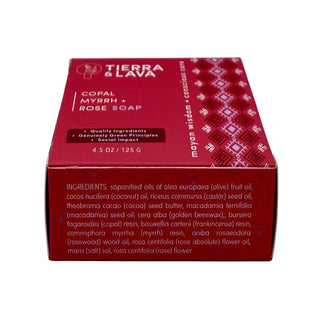Copal, Myrrh & Rose Soap 125gm/4.5oz