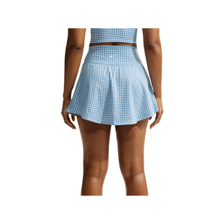 W NK 1 DF 2IN1 GINGHM SKORT MUJER IV4946-486