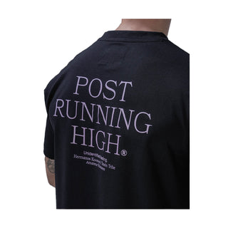 POST RUNNING HIGH T-SHIRT BLACK