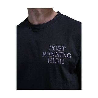 POST RUNNING HIGH T-SHIRT BLACK