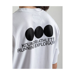 RUNNING EXPLORATIONS WHITE T-SHIRT