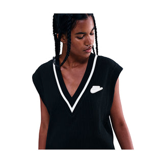 W NSW WAFFLE KNIT VEST PREP MUJER IM7482-010