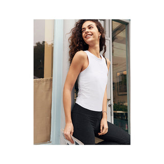 FEATHERWEIGHT YOUR FIT SHIRRED TANK