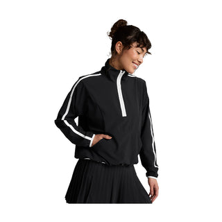 CONTRAST HALF ZIP