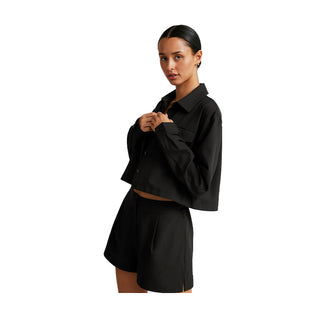 MIDTOWN CROPPED JACKET