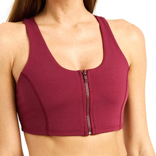 NIGHT TRACK ZIP BRA