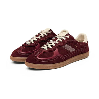 Tb.490 Rife Burgundy Cream Leather Sneakers