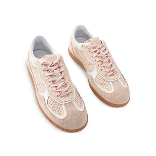 Tb.490 Rife Grain Cream Leather Sneakers