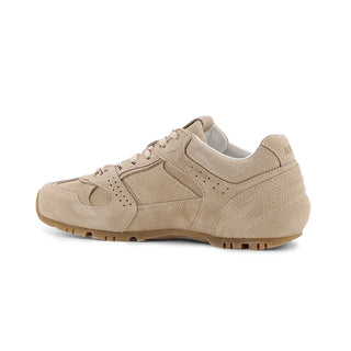 Tb.56 Suede Cream Leather Sneakers