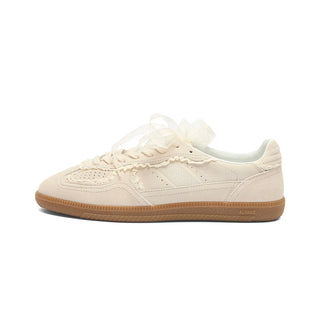 Tb.490 Crochet Cream Leather Sneakers