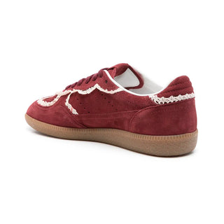 Tb.490 Crochet Burgundy Leather Sneakers