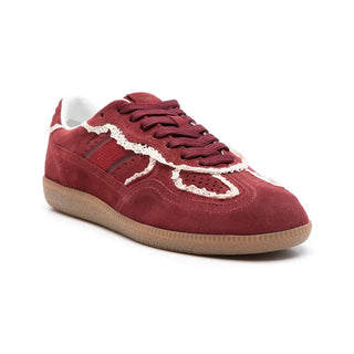 Tb.490 Crochet Burgundy Leather Sneakers