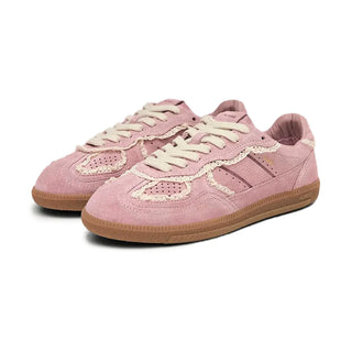 Tb.490 Crochet Pink Leather Sneakers