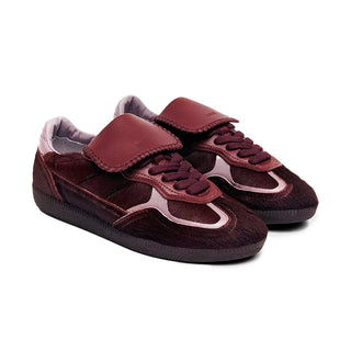 Tb.490 Club Soft Burgundy Leather Sneakers