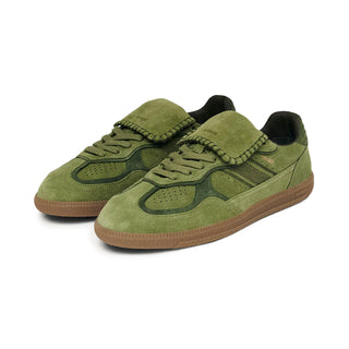 Tb.490 Club Suede Green Leather Sneakers