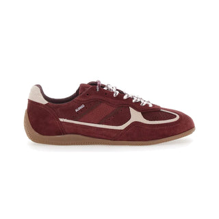 Tb.91 Suede Burgundy Leather Sneakers
