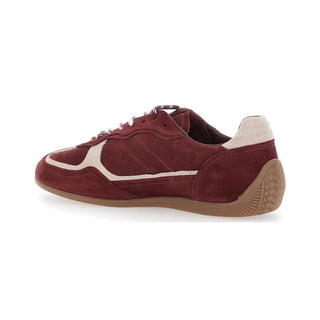 Tb.91 Suede Burgundy Leather Sneakers