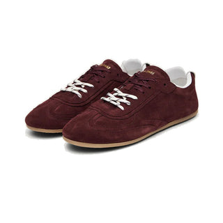 Tb.24 Suede Burgundy Leather Sneakers