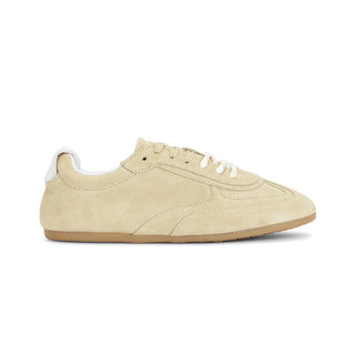 Tb.24 Suede Beige Leather Sneakers