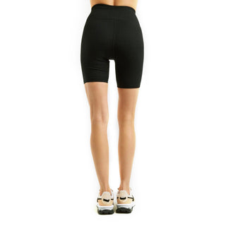 RIBBED V WAIST BIKER SHORT